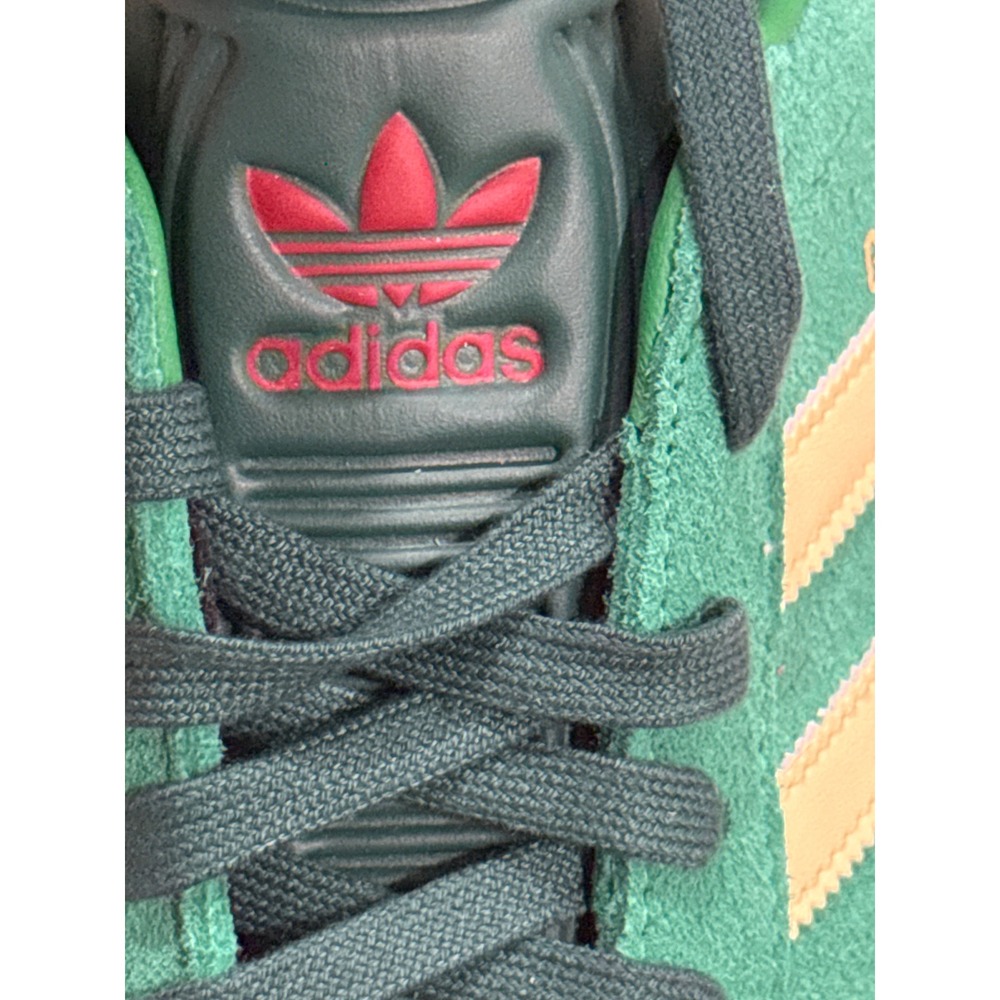 Adidas Gazelle Golf Shoes Green Yellow IH2268 Mens Size 11 Spikeless Sneakers - Picture 3 of 9